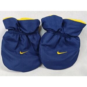 Nike Infant's Navy Blue Mittens Left And Right Size 12 Months Unisex Baby Kids